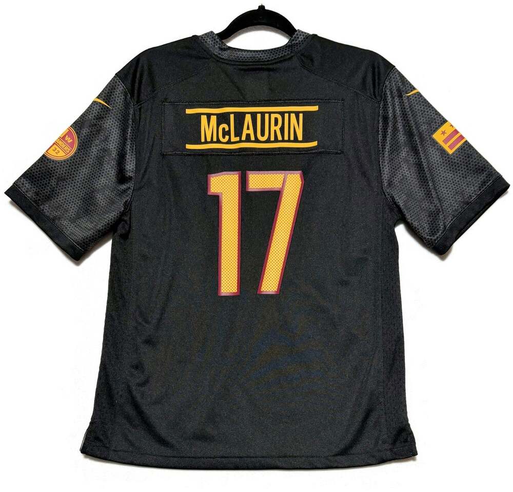 Terry McLaurin #17 Washington Commanders Nike Men's Large Black NFL Jersey